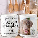 Search for dog grandma coffee mugs Grandmother