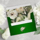 Search for emerald green envelopes Rustic