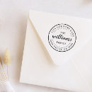 Search for curved text rubber stamps Elegant round logo