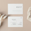 Search for abstract rsvp cards modern weddings