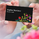 Search for pretty business cards Feminine