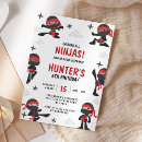 Search for karate party invitations Warrior
