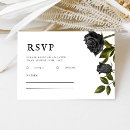 Search for halloween rsvp cards Black roses