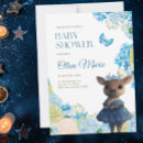 Search for deer invitations Blue