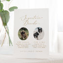 Search for dog signature drink wedding signs For her