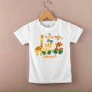 Search for safari toddler tshirts Giraffe
