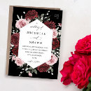 Search for black and blush wedding invitations Pink
