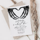 Search for skeleton birthday invitations Gender neutral