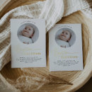 Search for gold foil christening invitations Minimal