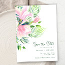 Search for magnolia flower save the dates Watercolor