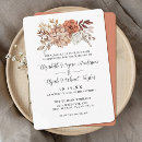 Search for fall 4x6 wedding invitations Rust