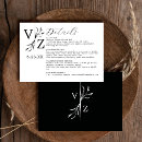 Search for bohemian invitations Black and white