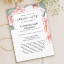 Search for floral funeral invitations Remembrance