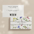 Search for summer business cards Feminine