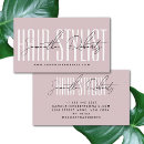 Search for neutral business cards Hair stylist