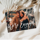 Search for white engagement party invitations Rustic