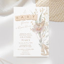 Search for rabbit baby girl shower invitations Boho