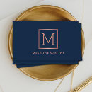 Search for navy and gold business cards Simple