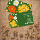 Search for daisies business cards Daisy