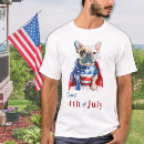 Search for french bulldog 4th of july tshirts Dog lover