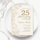 Search for cream and gold wedding invitations Ivory
