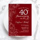 Search for ruby invitations Floral