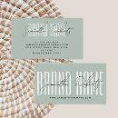 Search for mint business cards Hairdresser