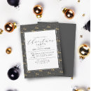 Search for grey christmas invitations Elegant