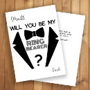 Search for ring bearer cards Elegant