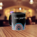 Search for transgender pride flag mugs Rainbow