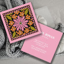 Search for bohemian business cards Boho