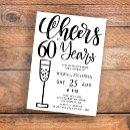 Search for mens formal birthday invitations Black and white