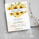 Search for sunflower baby shower invitations Summer