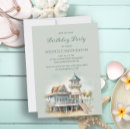 Search for seaside birthday invitations Elegant