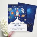 Search for starry baby shower invitations Galaxy