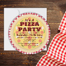 Search for kids pizza party invitations Italian