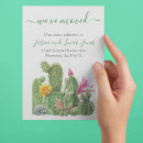 Search for desert moving announcement cards Watercolor