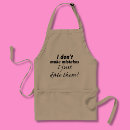 Search for funny cleaning aprons For her