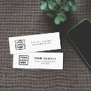 Search for ticket business cards Logo