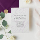 Search for violet wedding invitations Purple