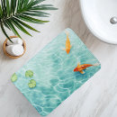 Search for koi fish bath mats Blue