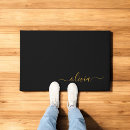 Search for black and gold doormats Housewarming