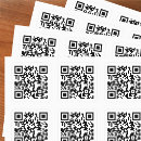 Search for large square stickers Qr code