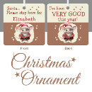 Search for santa mouse christmas tree decorations Red