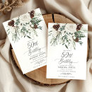 Search for winter 50th birthday invitations Fifty