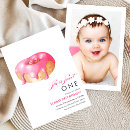 Search for donut miss this party invitations Baby girl