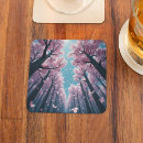 Search for cherry blossoms coasters Springtime