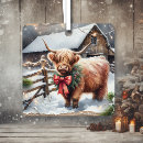 Search for highland cow christmas tree decorations Watercolor
