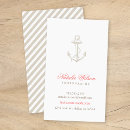 Search for anchor business cards Vintage