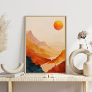 Search for blue mountains posters Vibrant colours